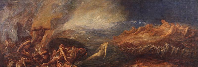 george frederic watts,o.m.,r.a. Chaos oil painting image